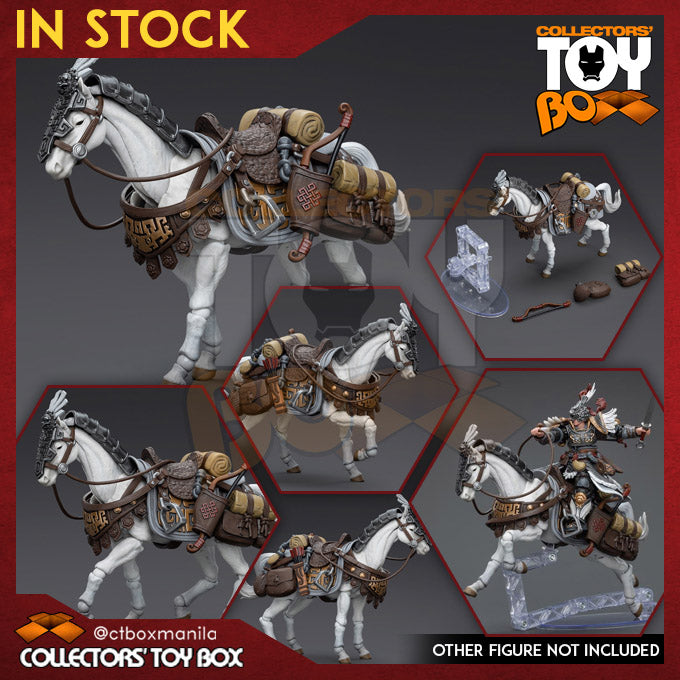 Joytoy 1/18 Dark Source JiangHu Northern Hanland Empire White Feather Armored Horse