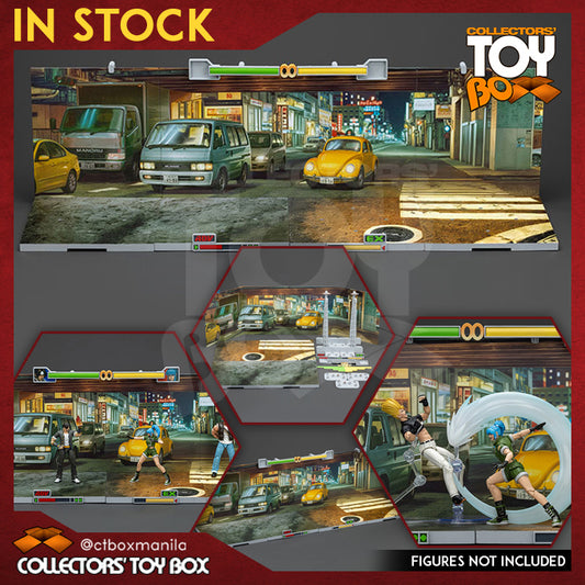 Joytoy 1/18 King of Fighters Stage Base Japan Street
