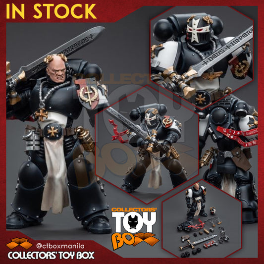 Joytoy 1/18 Warhammer 40K Black Templars Emperor's Champion Bayard's Revenge