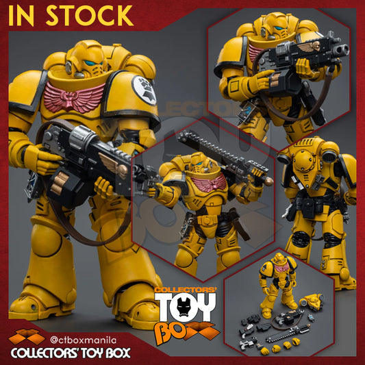 Joytoy 1/18 Warhammer 40K Imperial Fists Intercessors with Auto Bolt Rifle (2025)