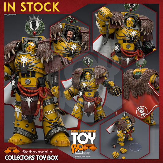Joytoy 1/18 Warhammer The Horus Heresy Imperial Fists Lord Castellan Evander Garrius