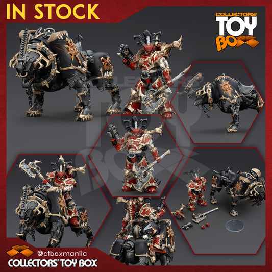 Joytoy 1/18 Warhammer 40k World Eaters - Lord Invocatus [Dented Box]