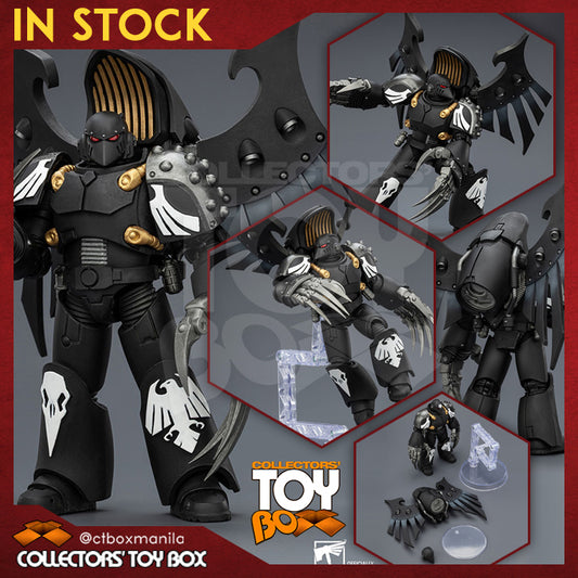 Joytoy 1/18 Warhammer the Horus Heresy Raven Guard Dark Fury with Lightning Claws