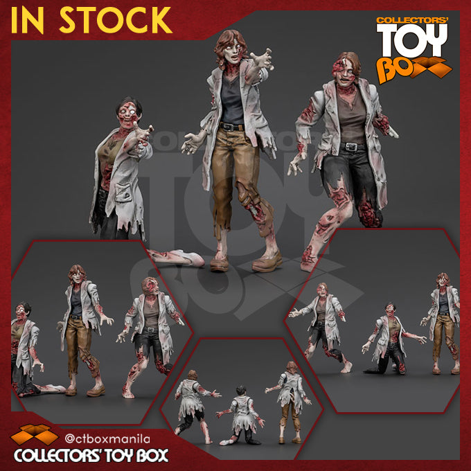 Joytoy 1/25 Dark Source Zombie Figure - Scientists (Female)