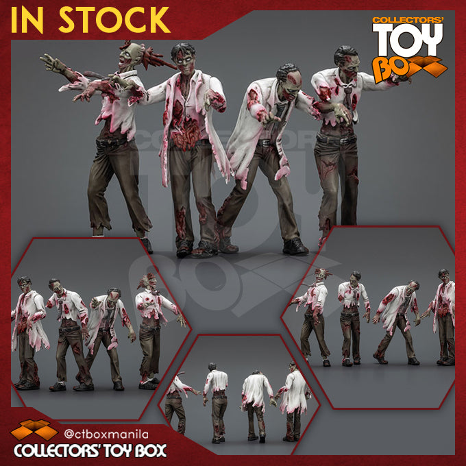 Exploding Zombie Figure Joytoy 1/25 Dark Source Zombie Figure - Scientists (Male) – Collectors ...