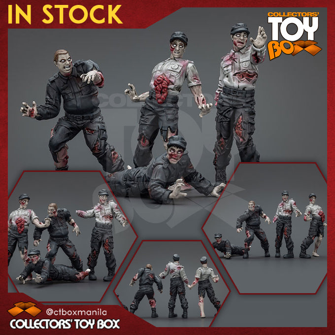 Joytoy 1/25 Dark Source Zombie Figure - Security Guards