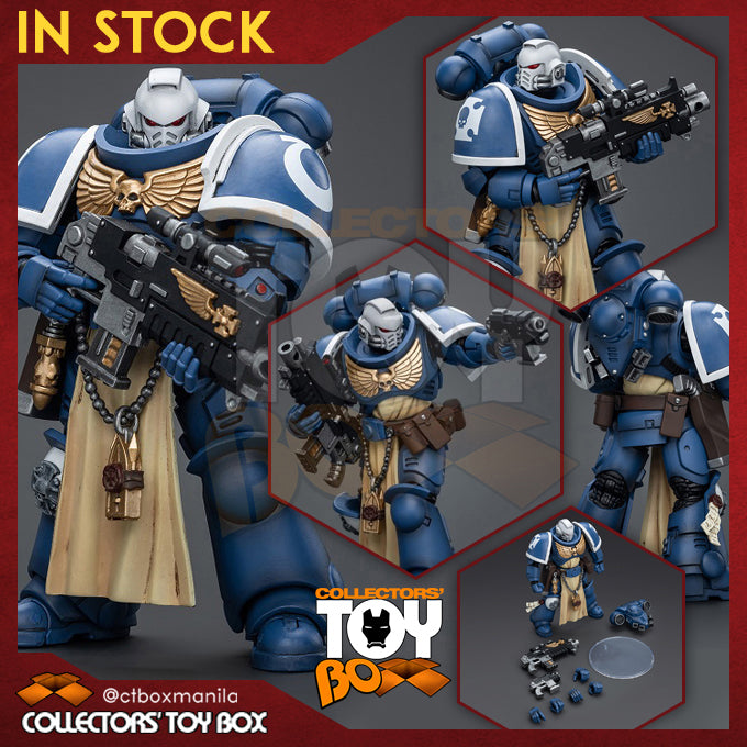 Joytoy 1/18 Warhammer 40k Ultramarines Sternguard Veteran with Bolt Rifle