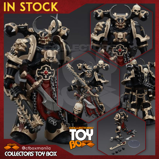 Joytoy 1/18 Warhammer 40k Chaos Space Marines Black Legion - Chosen with Combi-melta and chainsword