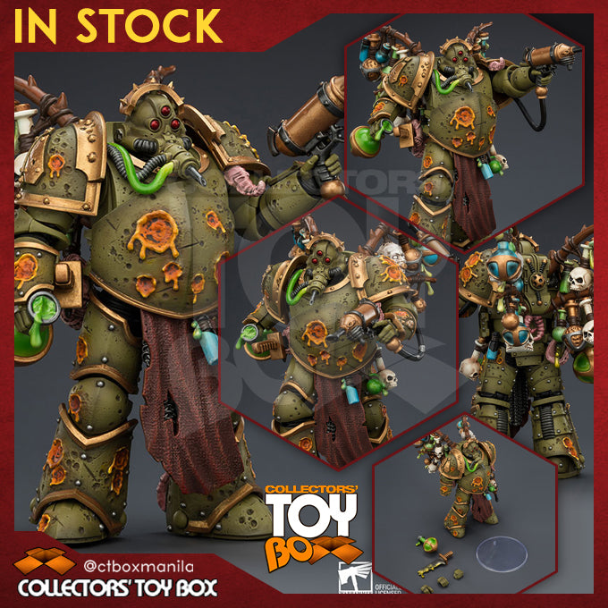 Joytoy 1/18 Warhammer 40k Death Guard Biologus Putrifier