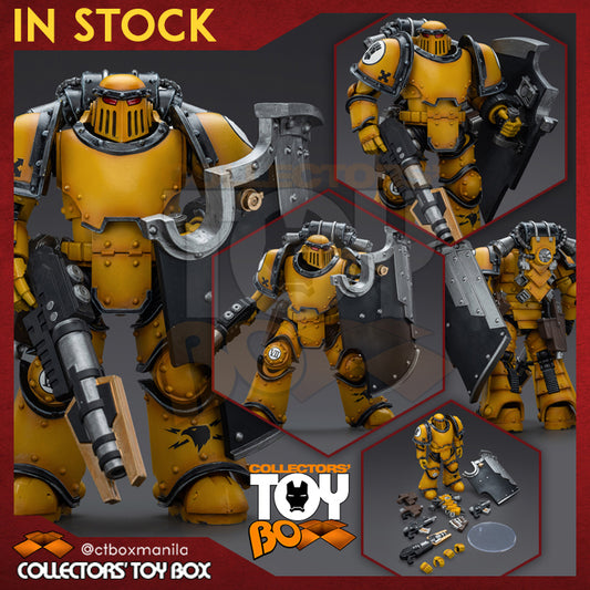 Joytoy 1/18 Warhammer 40k Imperial Fists Legion MkIII Breacher Squad - Legion Breacher with Lascutter