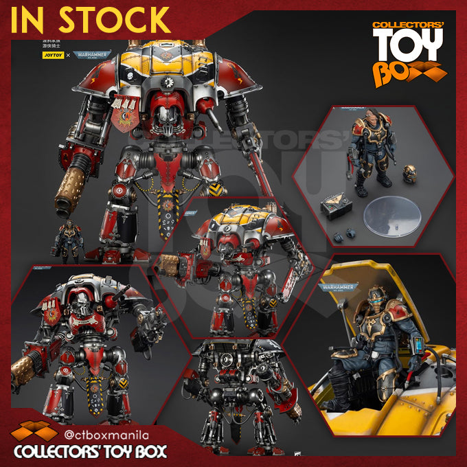 Joytoy 1/18 Warhammer 40k Imperial Knights House Raven - Knight Errant