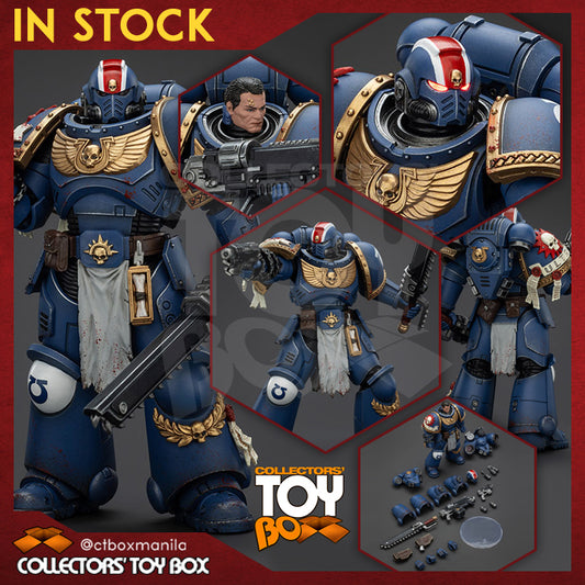 Joytoy 1/18 Warhammer 40k Space Marine 2 Ultramarines Lieutenant Titus [Collectors Edition]