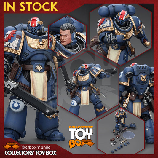 Joytoy 1/18 Warhammer 40k Ultramarines - Titus with Laurels of Victory