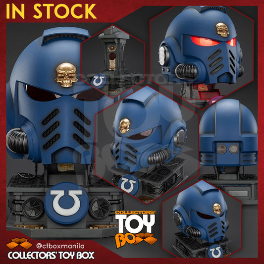 Joytoy Warhammer 40k Ultramarines Captain MkX Helmet