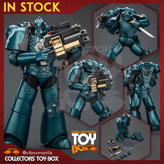 Joytoy 1/18 Warhammer The Horus Heresy Alpha Legion - Headhunter With Banestrike Combi-Bolter And Power Dagger