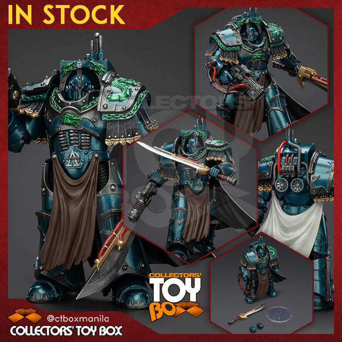 Joytoy 1/18 Warhammer The Horus Heresy Alpha Legion - Legion Praetor in Cataphractii Terminator Armour