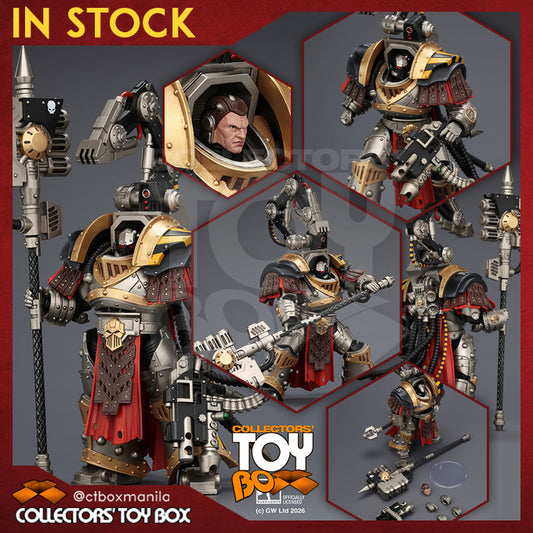 Joytoy 1/18 Warhammer The Horus Heresy Iron Warriors Warsmith with Graviton Crusher Hammer