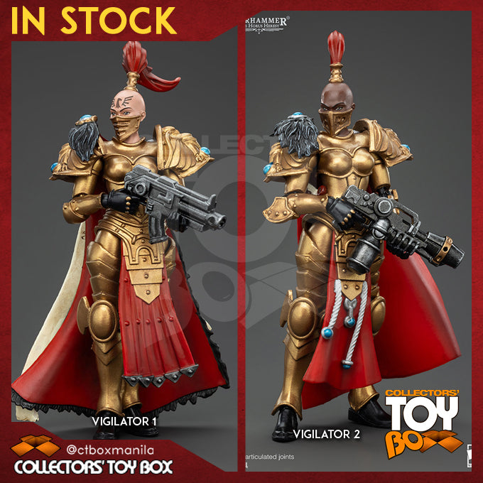 Joytoy 1/18 Warhammer The Horus Heresy Sisters of Silence - White Falcons Vigilator Cadre Vigilator