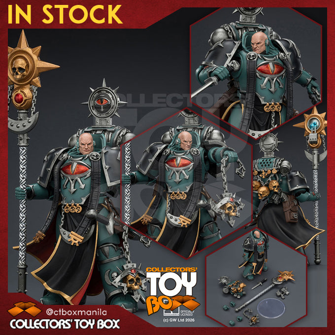 Joytoy 1/18 Warhammer The Horus Heresy Sons of Horus Dark Emissary Consul with Staff of Dark Authority