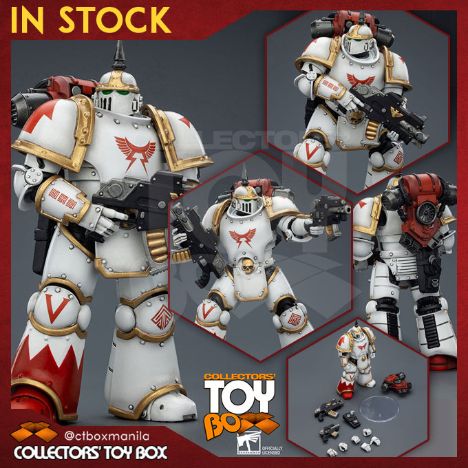 Joytoy 1/18 Warhammer The Horus Heresy White Scars MKIII Tactical Legionary