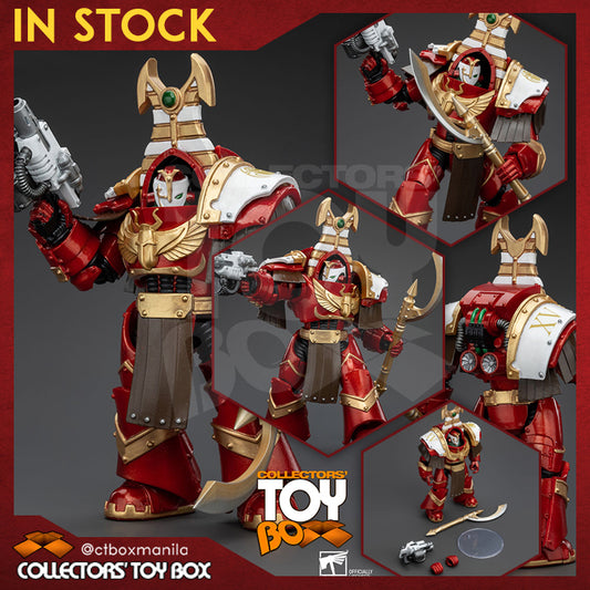 Joytoy 1/18 Warhammer Thousand Sons Sekhmet Terminator Cabal - Sekhmet with Combi-Melta and Archea Force Weapon