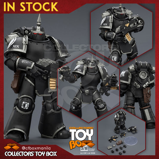 Joytoy 1/18 Warhammer The Horus Heresy Raven Guard - MK III Tactical Legionary with Bolter and Bolt Pistol