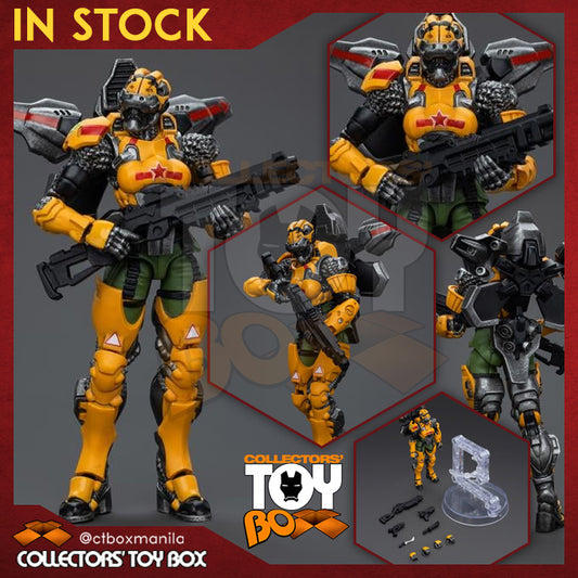 Joytoy 1/18 Yu Jing Special Action Team Tiger Soldier Black Ops Hacker (Female)