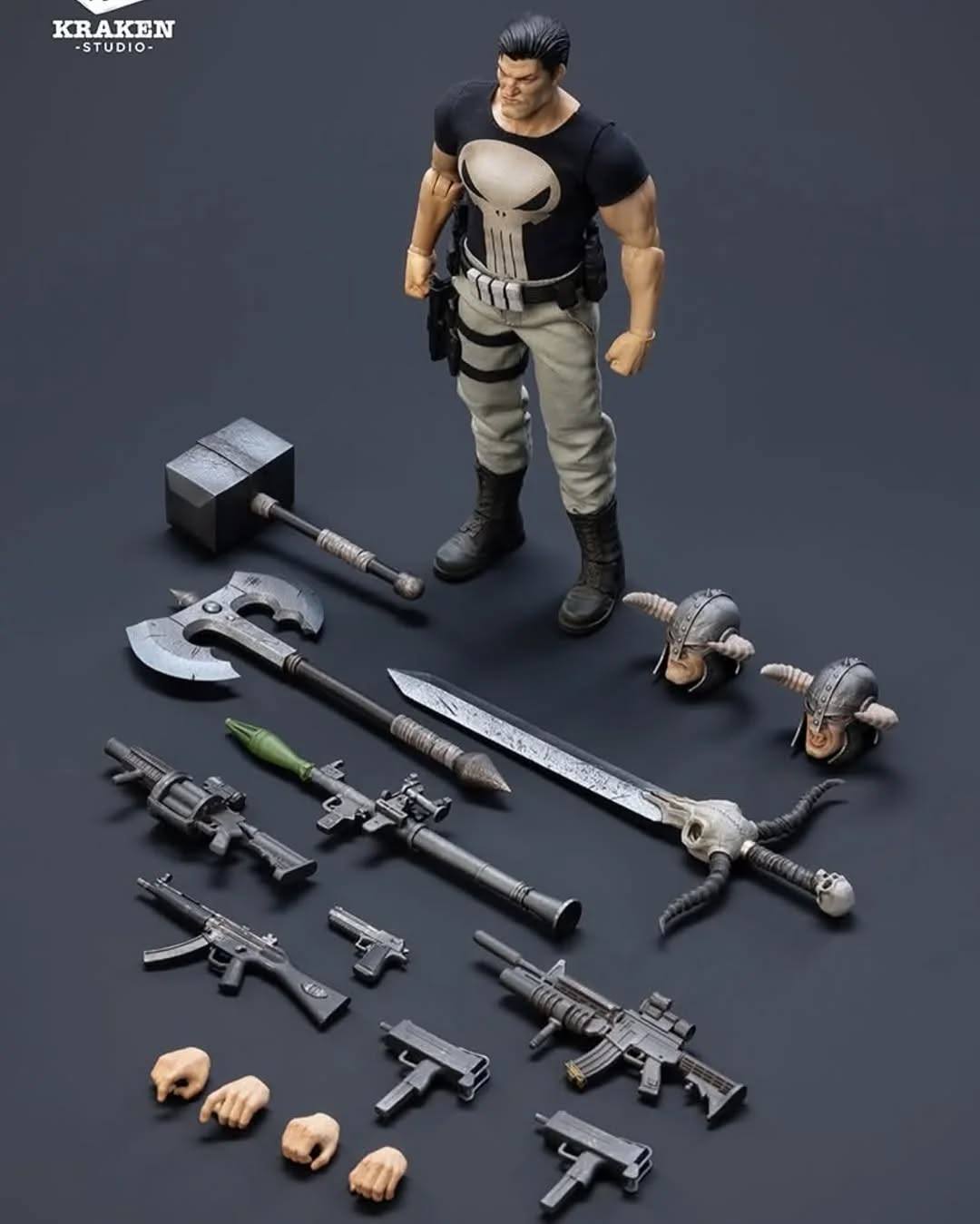 Kraken Studios 1/12 Crime Buster Punisher (Advanced Edition)