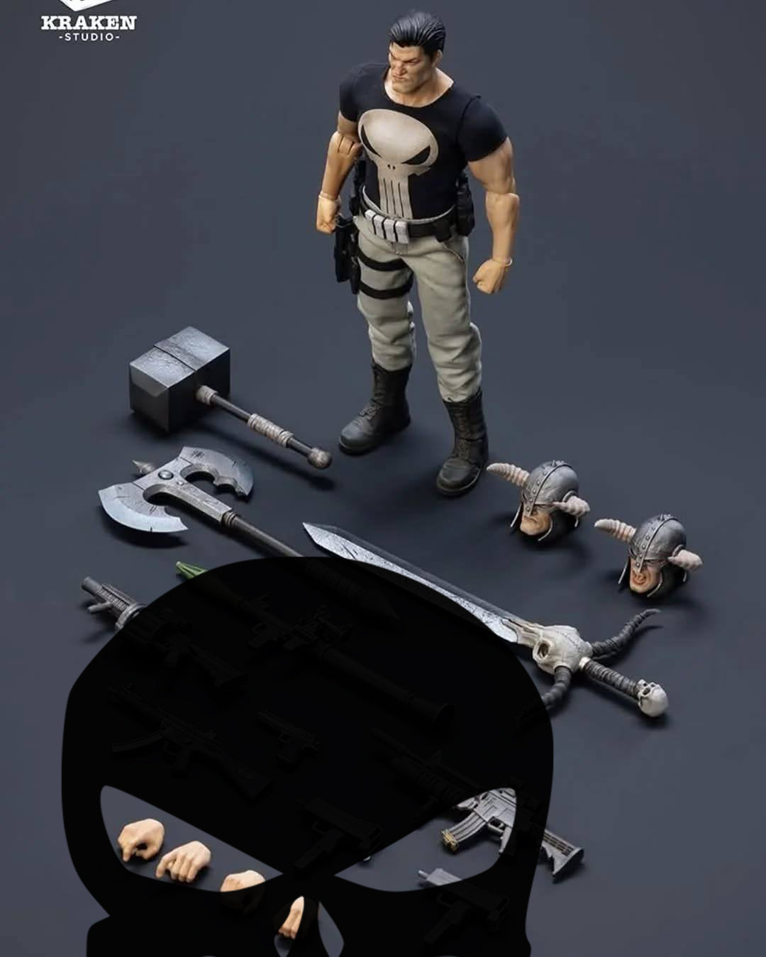 Kraken Studios 1/12 Crime Buster Punisher (Advanced Edition)