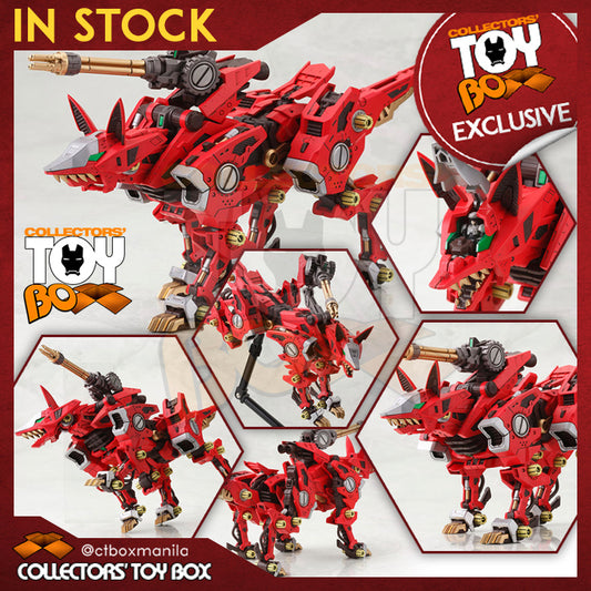Kotobukiya HMM ZOIDS RZ-046 Fire Fox Marking Plus Version