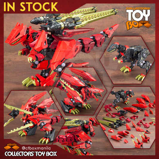 Kotobukiya HMM ZOIDS EZ-049 Sturm Tyrann Berserk Unit Set [Model Kit]