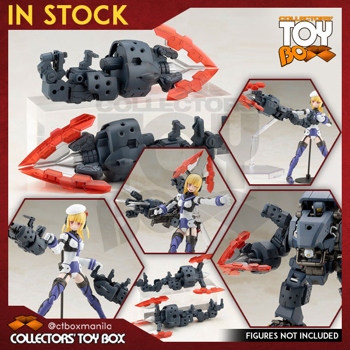 Kotobukiya MSG Modeling Support Goods Heavy Weapon Unit 65 Dual Spiral Crusher Set [Model Kit]