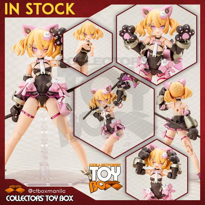 Kotobukiya Megami Device - Puni Mofu Kuro Mao [Model Kit]