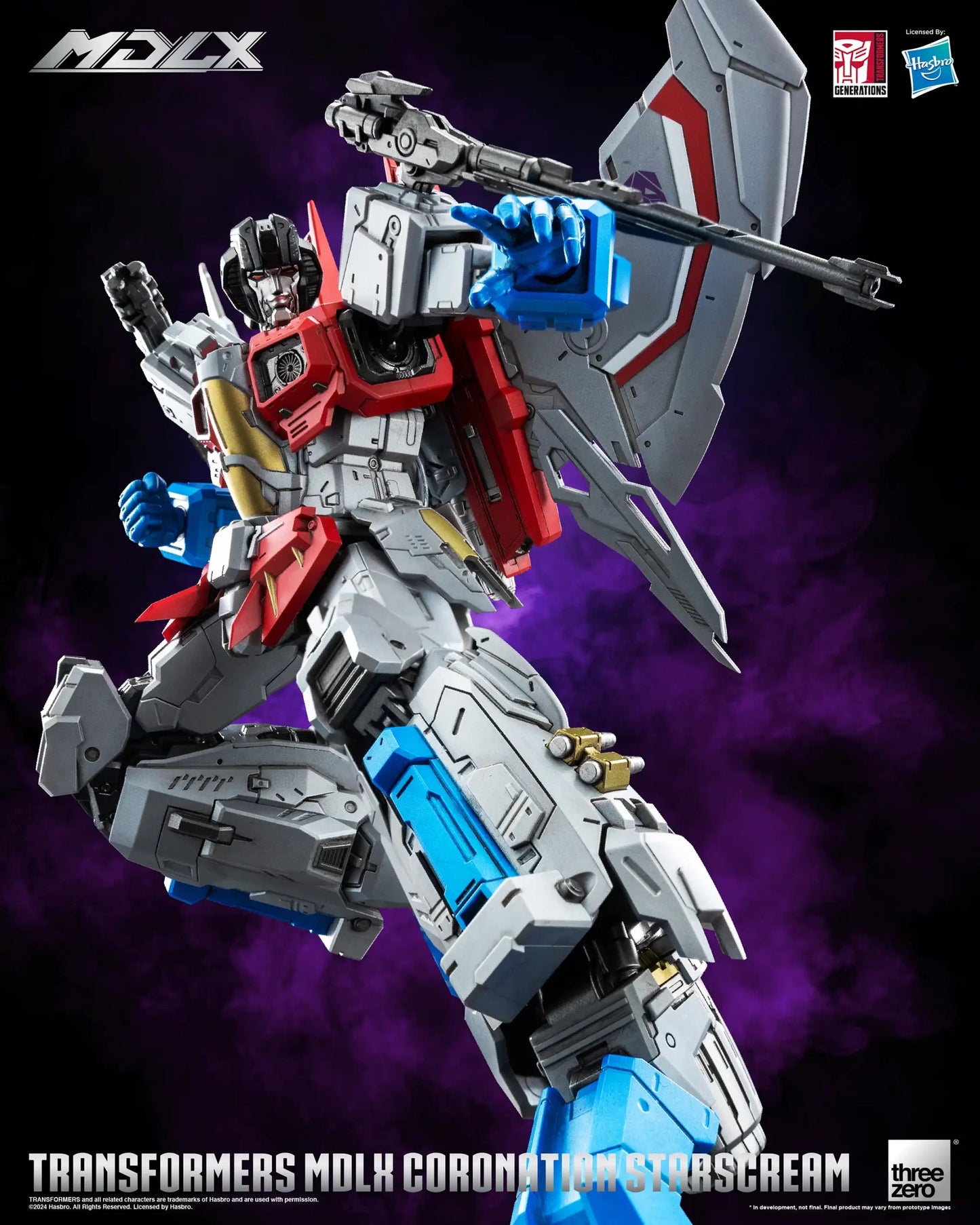 Threezero MDLX Transformers Starscream Coronation Verison