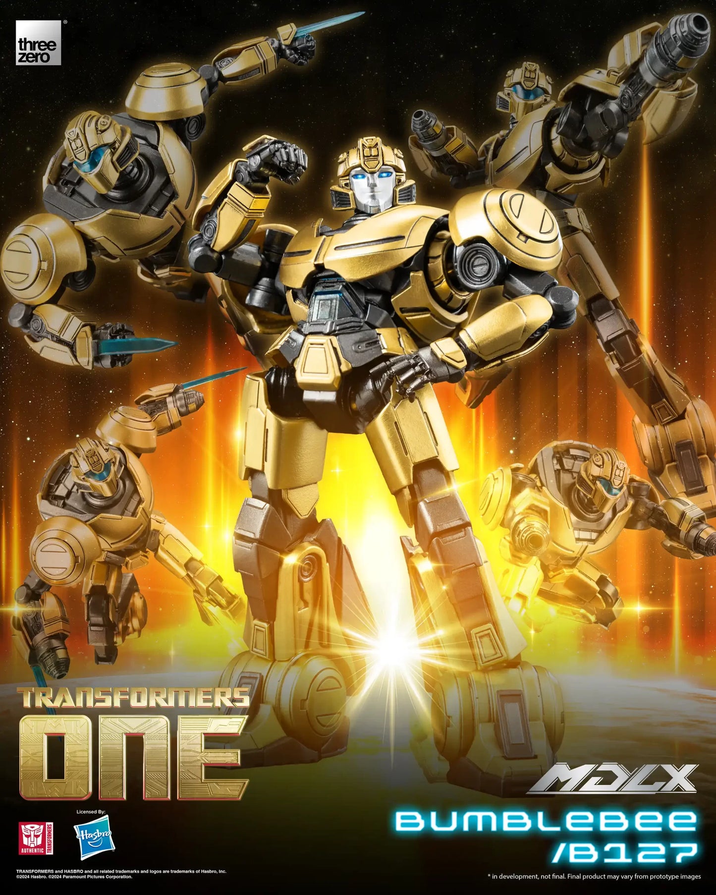 Threezero MDLX Transformers One - Bumblebee B127