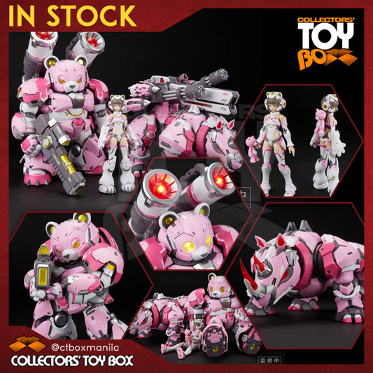 MS General 1/10 Seven Deadly Sins Sloth with Honey the Bear & Coconut the Rhino Crash
