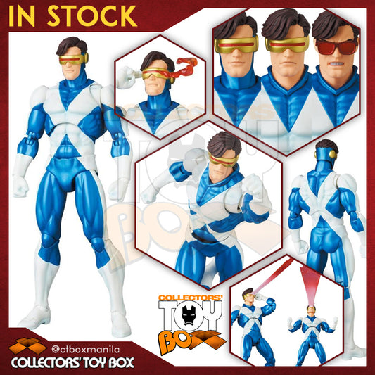 Mafex Marvel X-Men Cyclops Comic Variant Suit Version [Dented Box]