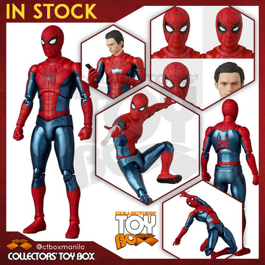 Mafex Marvel Spider-Man No Way Home - Spider-Man (New Red & Blue Suit)