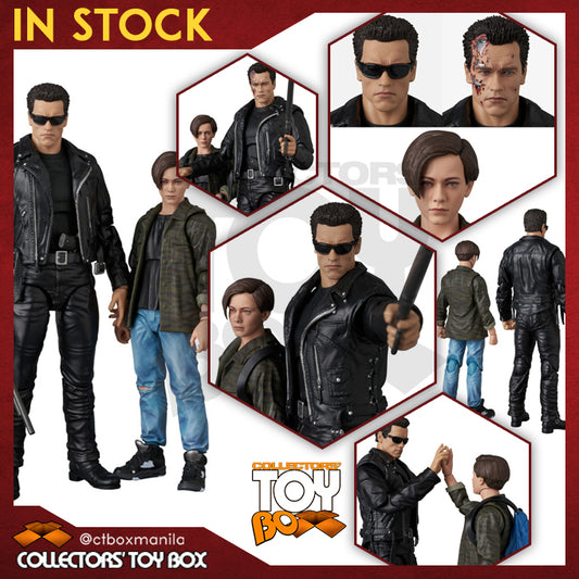 Mafex Terminator 2 Judgement Day - T-800 (T2 Version) & John Connor