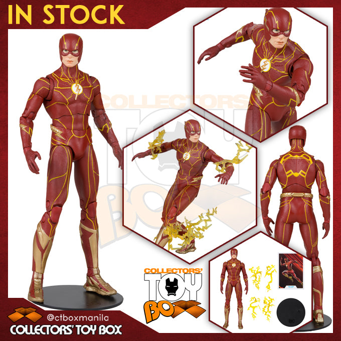 McFarlane Toys DC The Flash Movie - The Flash Speed Force Version [Gold Label]
