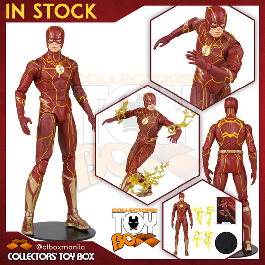 McFarlane Toys DC The Flash Movie - The Flash Speed Force Version [Gold Label]