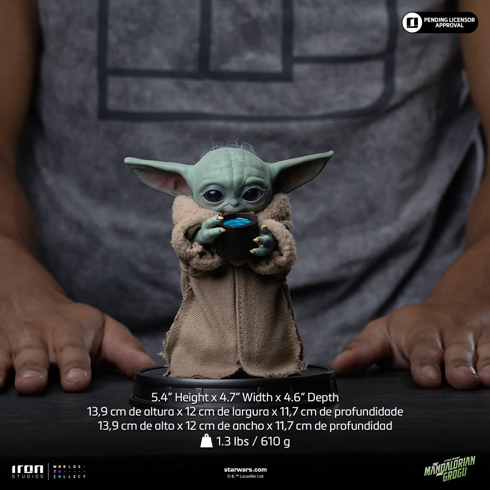 Iron Studios Grogu Collection Star Wars - Mandalorian and Grogu - Always hungry