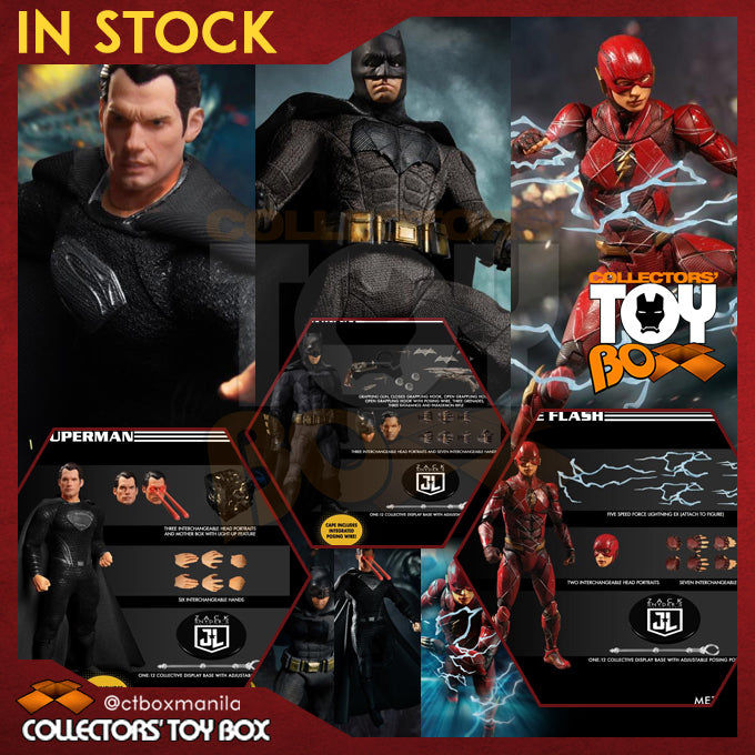 Mezco Reverse Flash Mezco One:12 Collective DC Zack Snyder's Justice League Batman, Superm ...