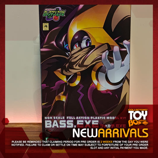 Kotobukiya Mega Man Battle Network - Bass.EXE [Model Kit] [Damaged Box]
