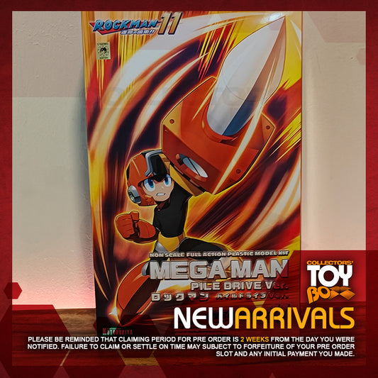 Kotobukiya Mega Man 11 Mega Man (Pile Drive Version) [Model Kit]
