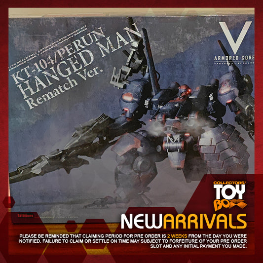 Kotobukiya Armored Core - V Variable Infinity KT-104/Perun (Hanged Man Rematch Version) [Model Kit]