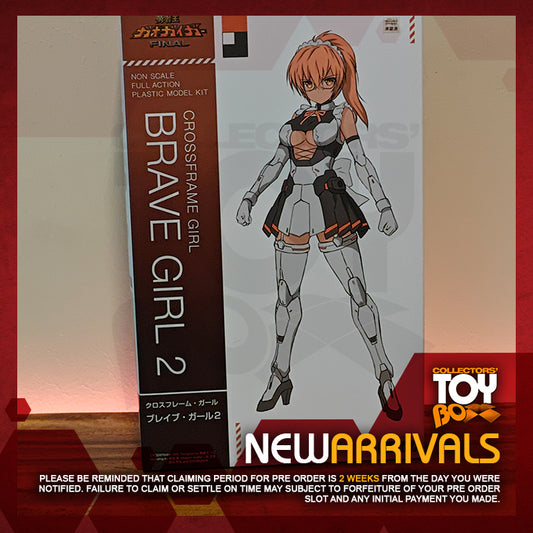 Kotobukiya Cross Frame Girl The King of Braves GaoGaiGar Final - Brave Girl 2 [Model Kit]