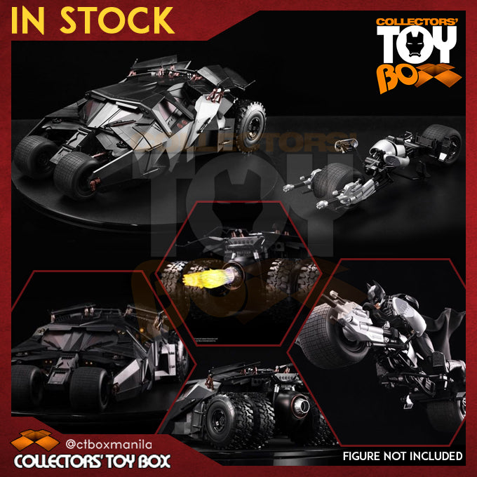 Modoking 1/12 DC The Dark Knight Rises - Tumbler and Batpod [Model Kit] [Dented Box]
