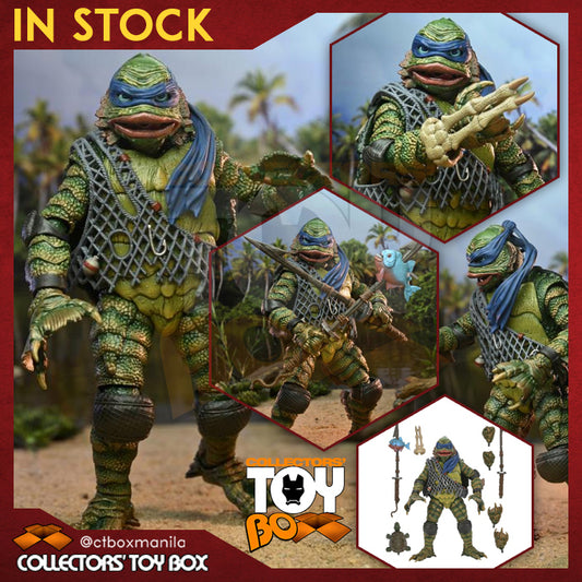 Neca Ultimate Universal Monsters x Teenage Mutant Ninja Turtles - Leonardo as the Creature