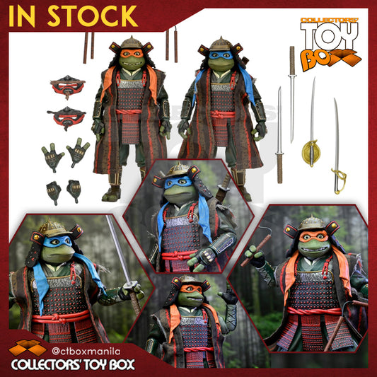Neca Ultimate Teenage Mutant Ninja Turtles 3 Turtles in Time - Samurai Leonardo & Michelangelo